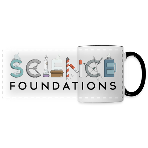 Science Foundations Panoramic Mug - white/black