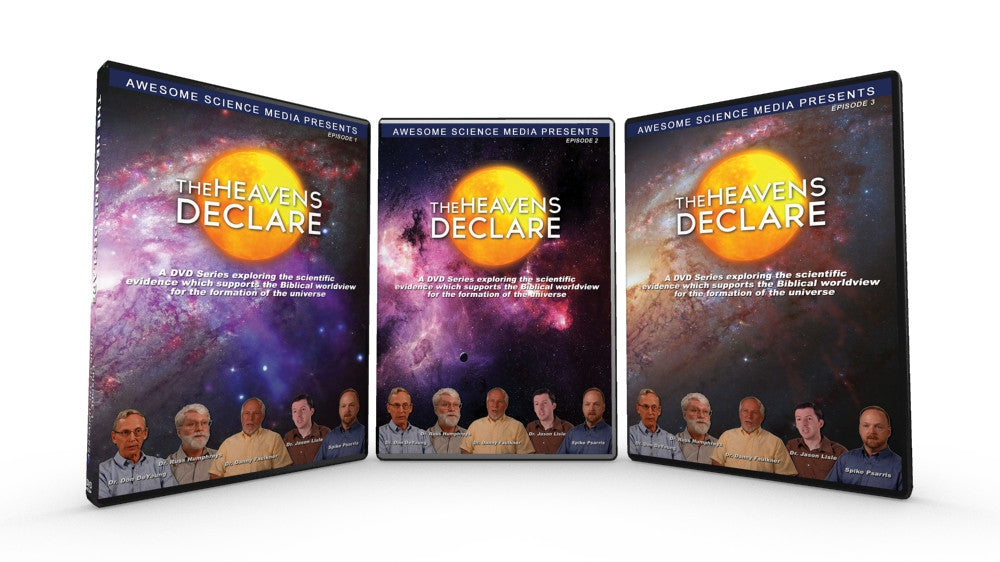 The Heavens Declare 1-3 DVD Set – Awesome Science Media Store