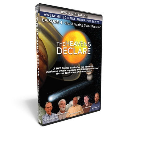The Heavens Declare Ep 4 "Our Amazing Solar System" DVD