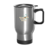 Awesome Science Media Travel Mug - silver
