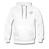 Awesome Science Media Hoodie - Star burst Psalm 19:1 - white