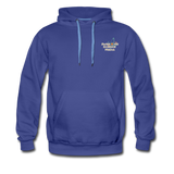 Awesome Science Media Hoodie - Star burst Psalm 19:1 - royalblue