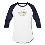 Awesome Science Media three quarter sleeve - white/navy