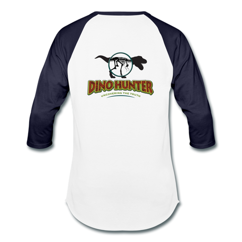 Awesome Science Media three quarter sleeve - white/navy