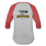 Awesome Science Media three quarter sleeve - heather gray/red