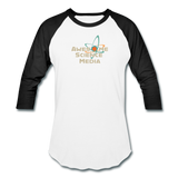 Awesome Science Media three quarter sleeve - white/black