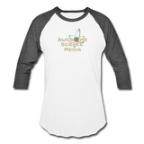 Awesome Science Media three quarter sleeve - white/charcoal