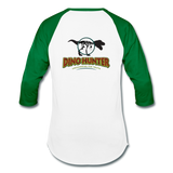 Awesome Science Media three quarter sleeve - white/kelly green