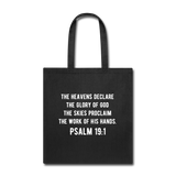 Awesome Science Media Tote Bag - black