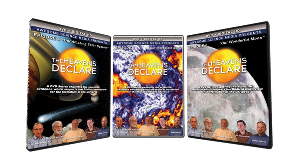 The Heavens Declare 4-6 DVD Set – Awesome Science Media Store