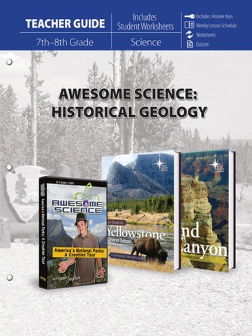 Awesome Science: Historical Geology (Teacher Guide)