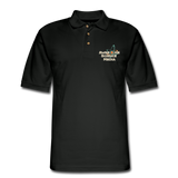 Men's Pique Polo Shirt - black
