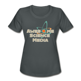 ASM Women's Moisture Wicking Performance T-Shirt - charcoal