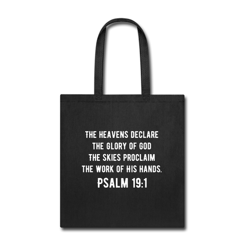 Awesome Science Media Tote Bag - black